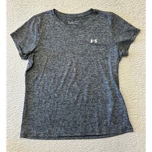 Under Armour Womens HeatGear Short Sleeve Athletic Tee Shirt Size XL